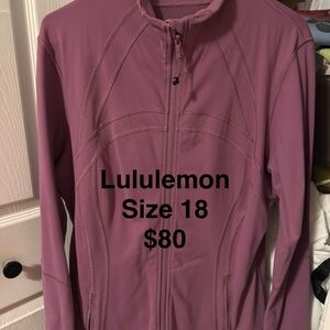 Lululemon Athletica Pink Utility Jacket